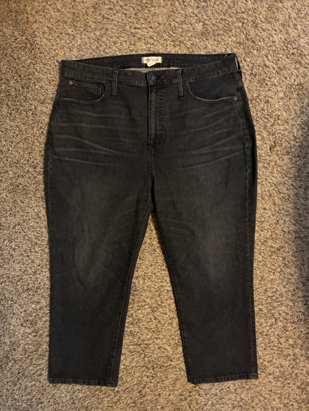 Madewell the curvy perfect vintage jeans- size 34P